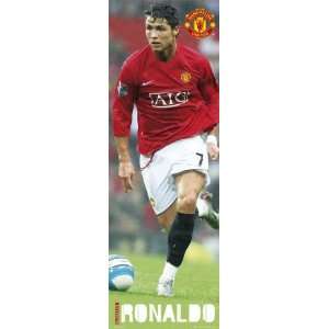  Manchester United  Cristiano Ronaldo Door Poster Print 