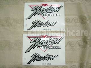 Honda Shadow VT 600 750 Stickers Gas Tank Emblem Decals  