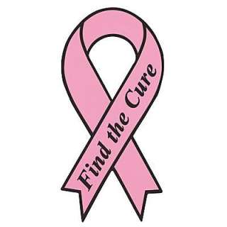 BREAST CANCER PINK RIBBON TEMPORARY TATTOOS 2 x 2 JDBC 4001  