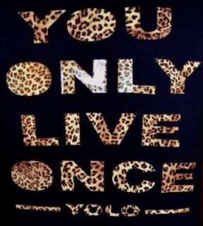 DRAKE/LIL WAYNE~YOLO YOU ONLY LIVE ONCE~YMCMB~MENS/WOMENS T SHIRT SIZE 