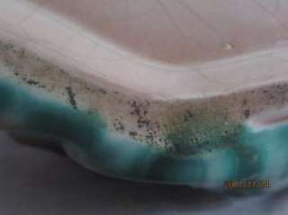 Rare Stangl Pottery Terra Rose Seahorse Bowl  
