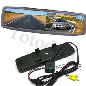 Color TFT LCD Car Rear View Rearview  Monitor Reverse Mirror New 