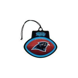   NFL Licensed Team Logo Air Freshener Vanilla Scent   Carolina Panthers