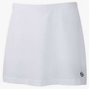  Sergio Tacchini Womens Tennis White Skort Skirt Sports 