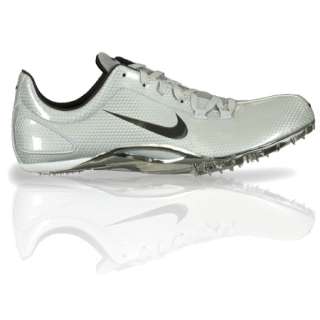 Mens NIKE ZOOM JA Track & Field Running Spike Cleats Shoes silver 