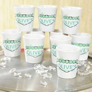 Ante Up Party Shot Glasses (Set of 8) 