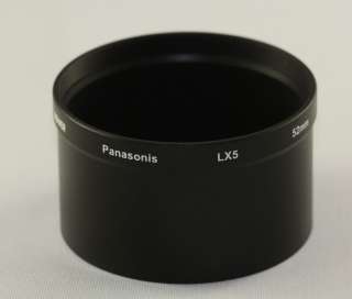 Panasonic LX5 Lens / Filter Adapter Tube 52mm 52 NEW  