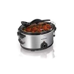  qt. Stay or Go Slow Cooker by Hamilton Beach
