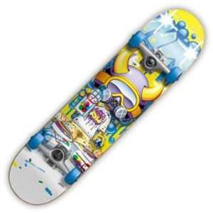  Speed Demons Tagger Blue/Yellow Complete Skateboard (7.50 