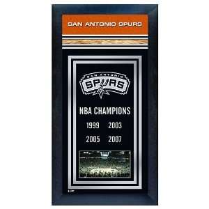  San Antonio Spurs NBA Champions Framed Wall Art