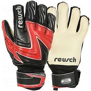  Reusch Youth Magno SSG Ortho Tec Goalie Gloves Black/Red 