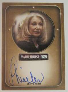 Warehouse 13 Series 2 Sherry Miller as Lorna Soliday Autograph Signed 