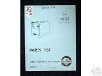 Miller Parts List for Welders CP 250, CP300  