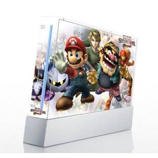 Super Smash Bros Brawl Game Skin for Nintendo Wii Console by SKinhub 