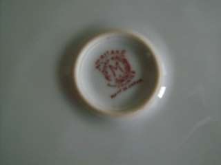   Noritake handpainted porcelain whiteware cake plate with handles