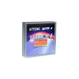 TDK LTO Ultrium 4 Label Library Pack Tape Cartridge 