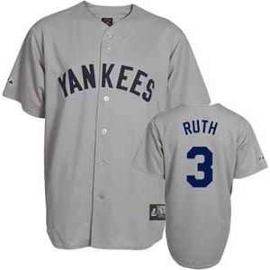   Babe Ruth Replica Throwback Jersey   X Large