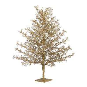  24 Ice Twig Tree Gold (Pack of 2)