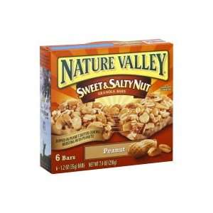 Nature Valley Sweet & Salty Nut Granola Bars, Peanut 7.4 oz (pack of 3 