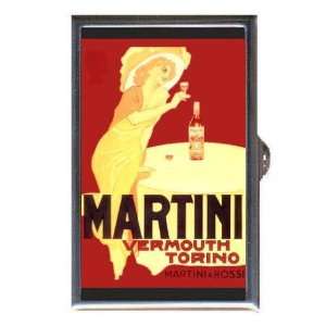  MARTINI VERMOUTH VINTAGE ILLUSTRATION Coin, Mint or Pill 