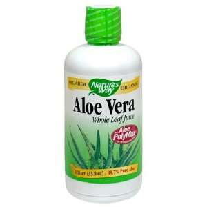  Natures Way Aloe Vera Whole Leaf Juice (1 liter) (image 