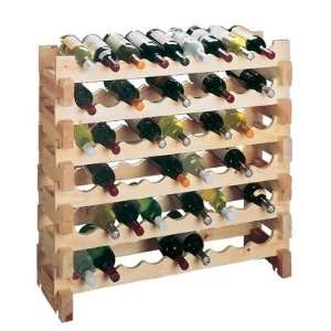  Wine Cellar CPS9 Country Pine Scallop Rack 18 Baby